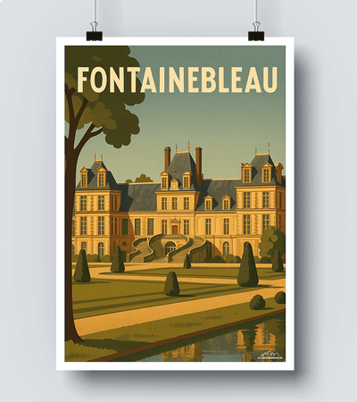 Affiche Fontainebleau