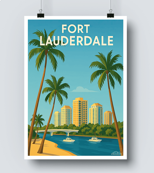 Affiche Fort Lauderdale