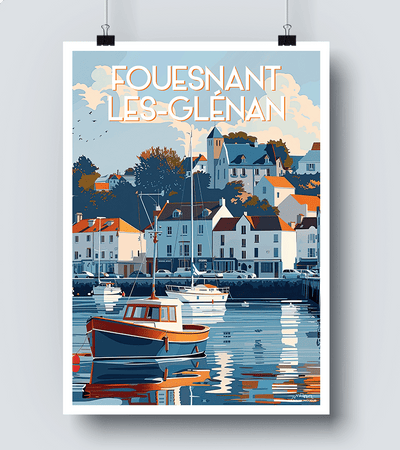 Affiche Fouesnant les Glénan