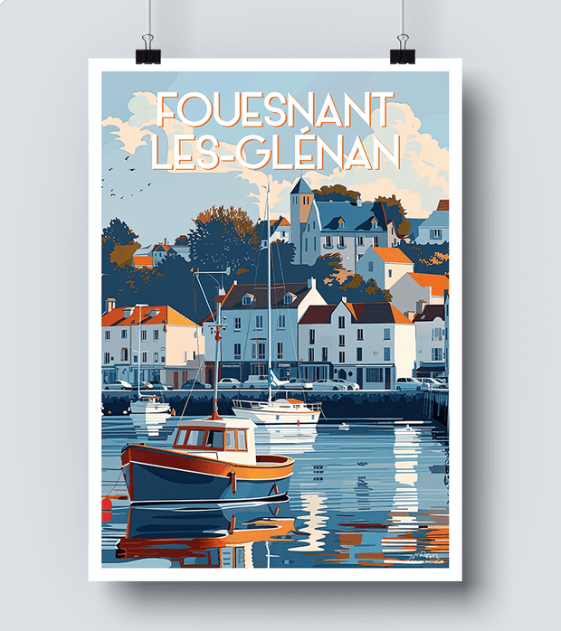 Affiche Fouesnant les Glénan