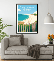 poster Fouesnant les Glénan