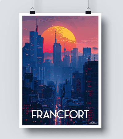 Affiche Francfort