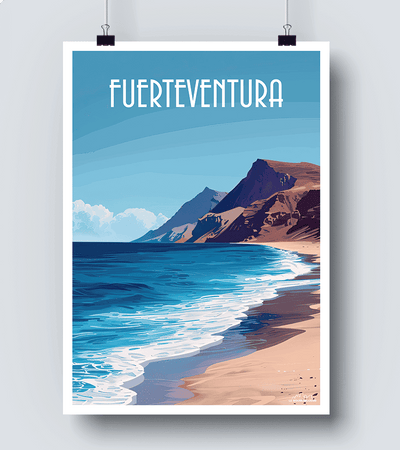 Affiche Fuerteventura