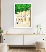 poster Saint Tropez Gendarmerie