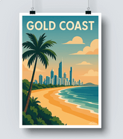 Affiche Gold Coast