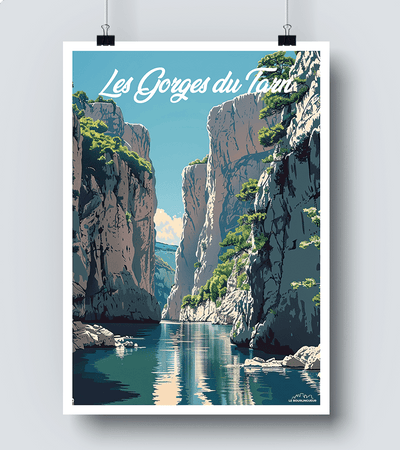 Affiche Les Gorges du Tarn