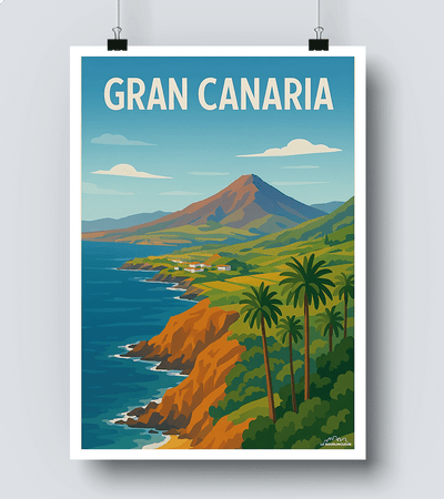 Affiche Gran Canaria