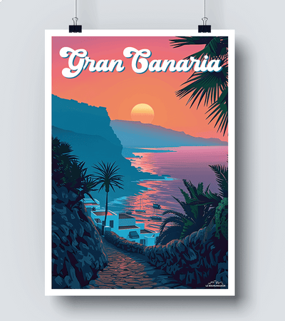 Affiche Gran Canaria