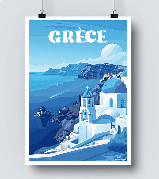 Affiche vintage Grèce 