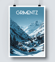 Affiche Grimentz