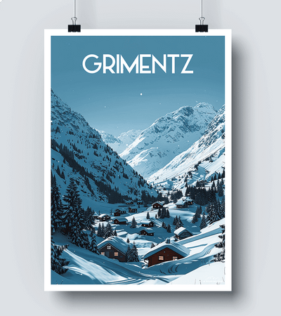 Affiche Grimentz