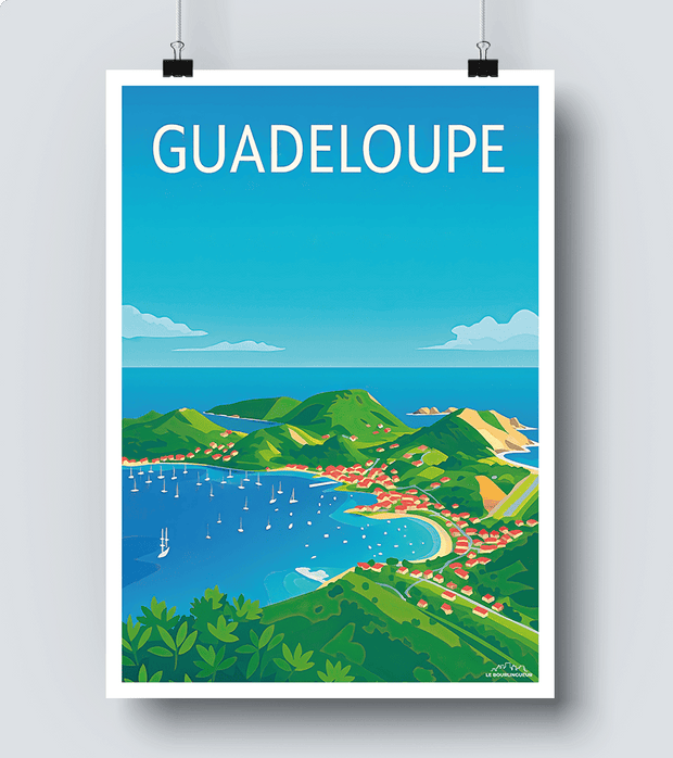 Affiche Ile Guadeloupe