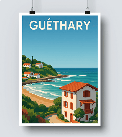 Affiche Guéthary