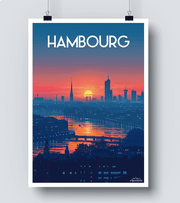 Affiche Hambourg