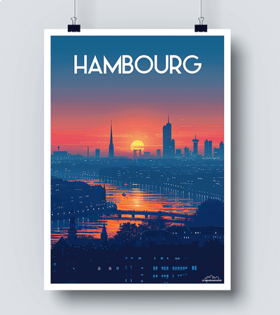 Affiche Hambourg