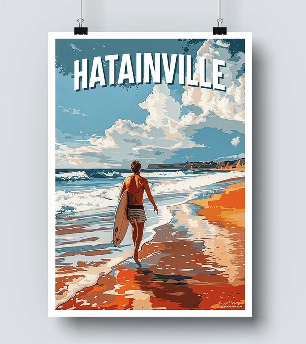 Affiche Surf Hatainville