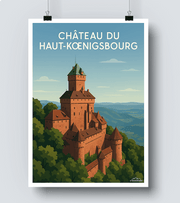 Affiche Affiche Château du Haut Kœnigsbourg