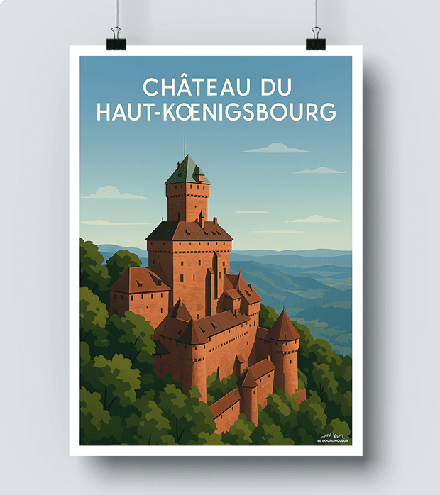 Affiche Affiche Château du Haut Kœnigsbourg