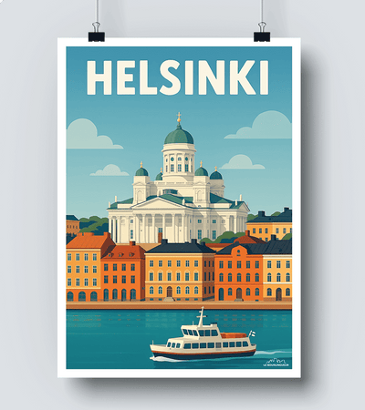 Affiche Helsinski