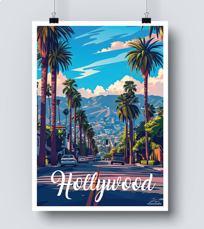 Affiche Hollywood