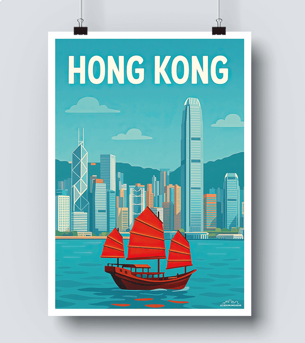 Affiche Hong Kong