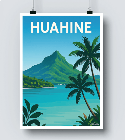 Affiche Huahine
