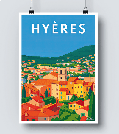 Affiche Hyères