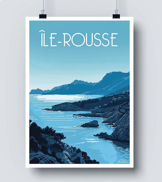 Affiche Ile Rousse