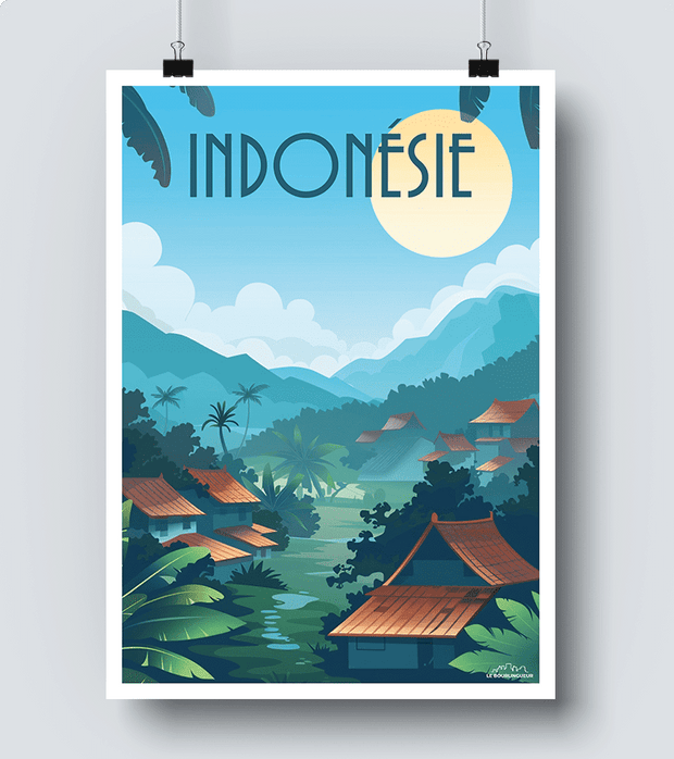 poster Indonésie