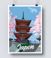 Affiche Japon