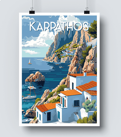 Affiche Karpathos
