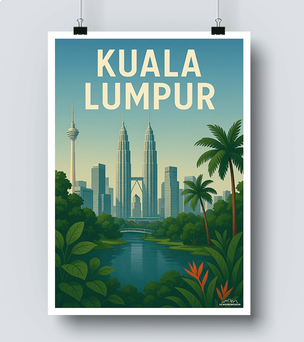 Affiche Kuala Lumpur