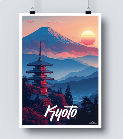 Affiche Kyoto