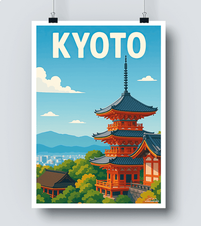 Affiche Kyoto
