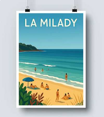 Affiche La Milady