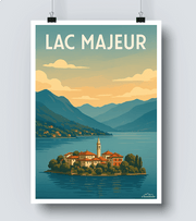 Affiche Lac Majeur