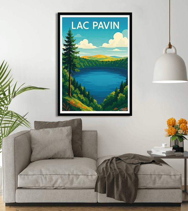 poster Lac Pavin