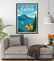 poster Lac de Garde
