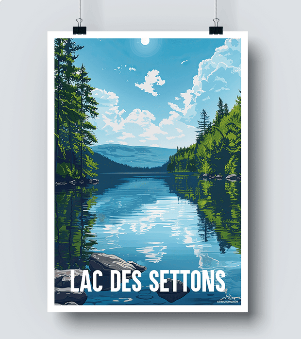 Affiche Lac des Settons