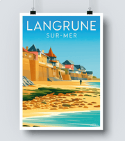 Affiche Langrune
