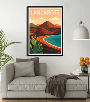 poster vintage Lanzarote