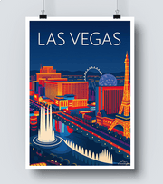 Affiche Las Vegas