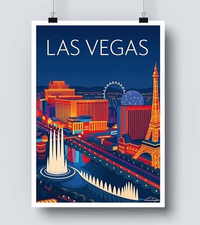 Affiche Las Vegas