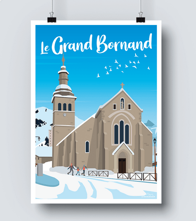 affiche grand bornand