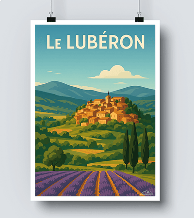 Affiche Lubéron