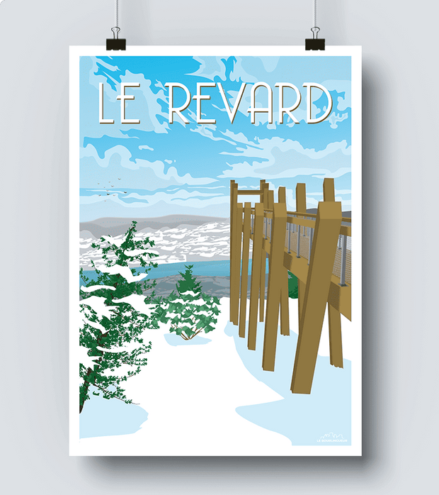 Affiche le Mont Revard 