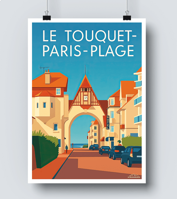 Affiche Ville de Le Touquet-Paris-Plage
