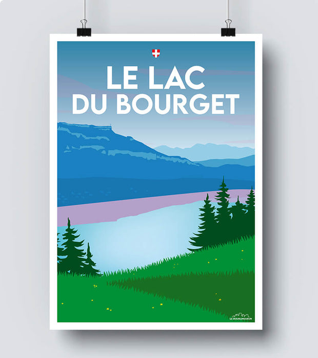 Affiche le Lac du Bourget