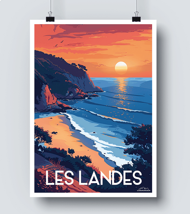 Affiche Les Landes