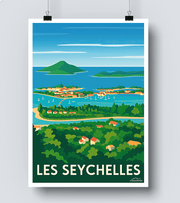 Affiche Les Seychelles